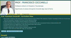 Desktop Screenshot of proffrancescoceccarelli.it