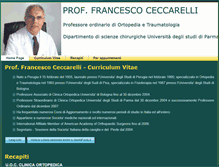 Tablet Screenshot of proffrancescoceccarelli.it